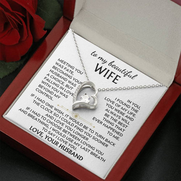 [Only a few left] TO MY BEAUTIFUL WIFE - I Just Want To Be Your Last Everything