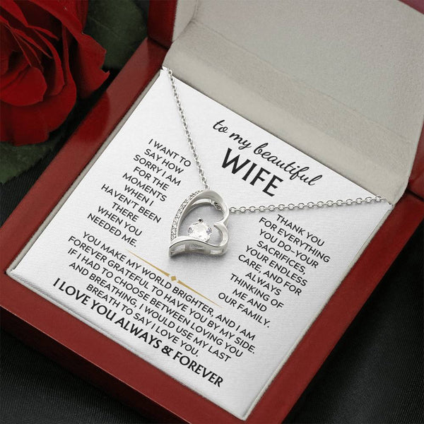 To My Beautiful Wife, I want to say how sorry I am for the moments when haven’t been there  (Almost Gone)