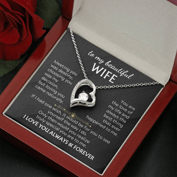 TO MY BEAUTIFUL WIFE -  You realize truly special you are to me