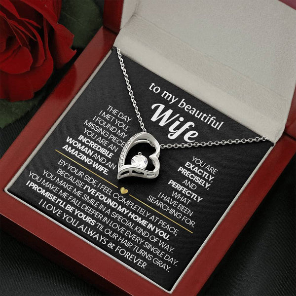 To My Beautiful Wife - I found my missing piece ( Forever Love )