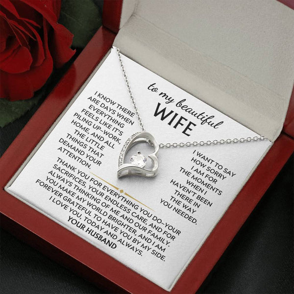 To My Beautiful Wife, Thank you for everything you do [Only a few left]
