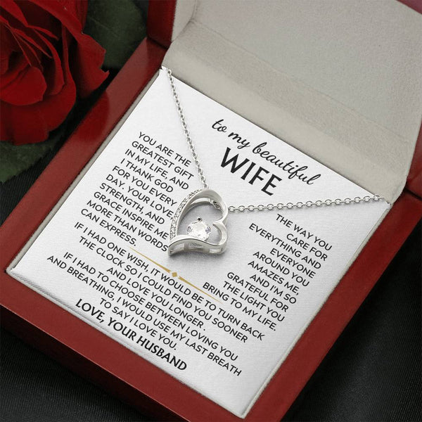 To My Beautiful Wife -  I'm so grateful for the light you bring to my life (Almost Gone)
