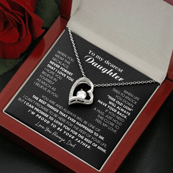 [Almost Sold Out] To My Dearest Daughter , If you need a hug, just hold this close to feel my love