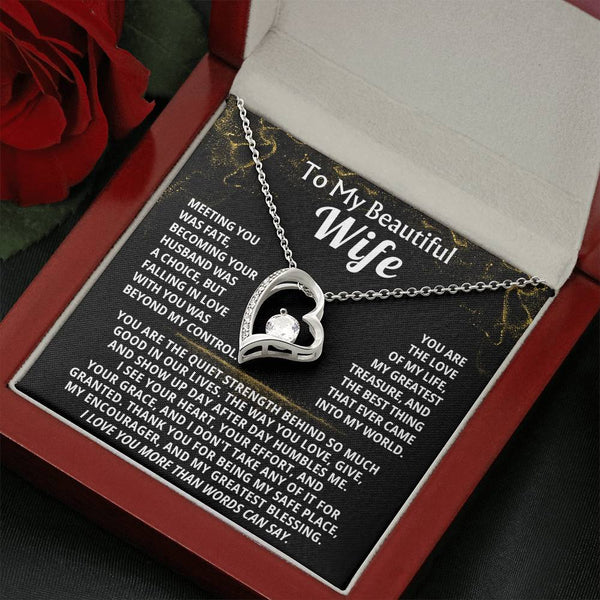 To My Beautiful Wife, I love you more than words can say.