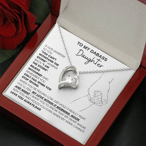 [Few left only] To My Badass Daughter, You'll feel my love within it morning noon and night - Love You Always