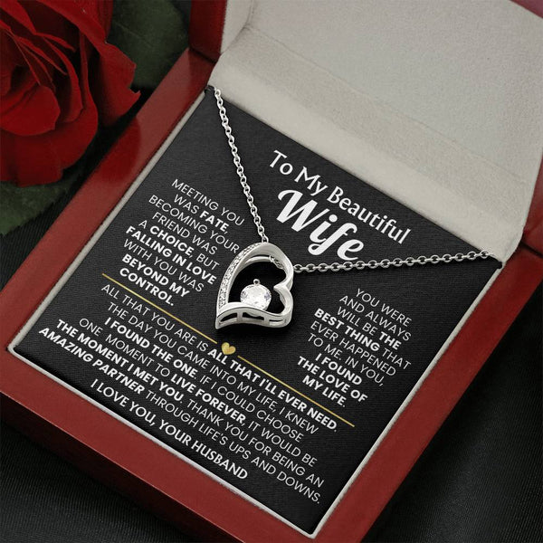 (Only a few left) TO MY BEAUTIFUL WIFE - I knew I found the one