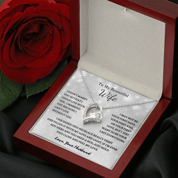 Gift For Wife, To My Wife , Meaningful gift Melt Her Heart for Wife, Anniversary Gift For Wife, Wife Necklace, Women Gift