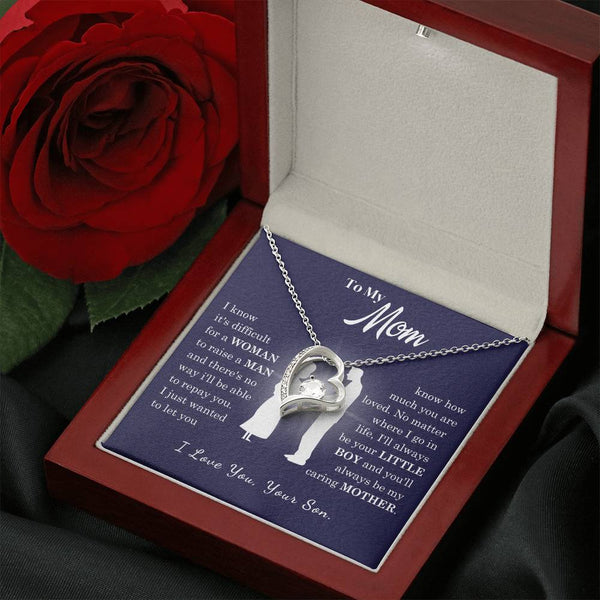 [Almost Sold Out] To My Mom - Loved Mother - Forever Love Necklace