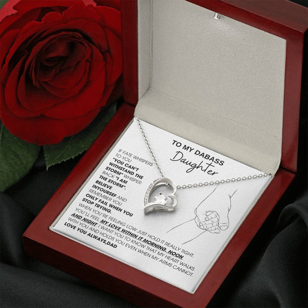 [Few left only] To My Badass Daughter, You'll feel my love within it morning noon and night - Love You Always