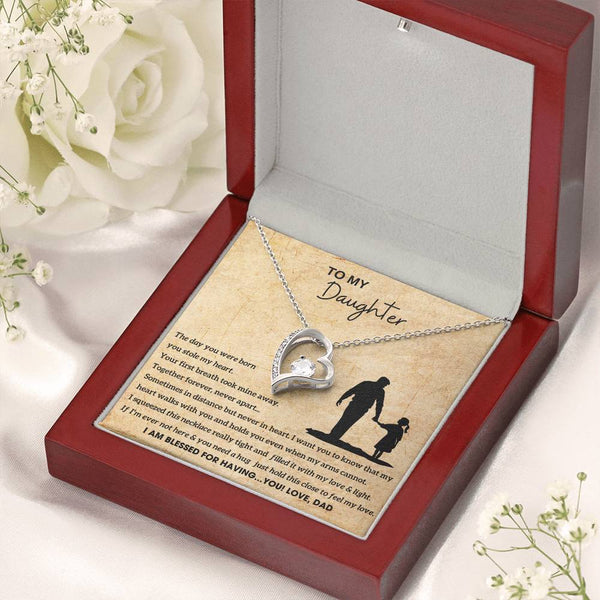 To My Daughter - Hold this necklace close to feel my love (Few left only)