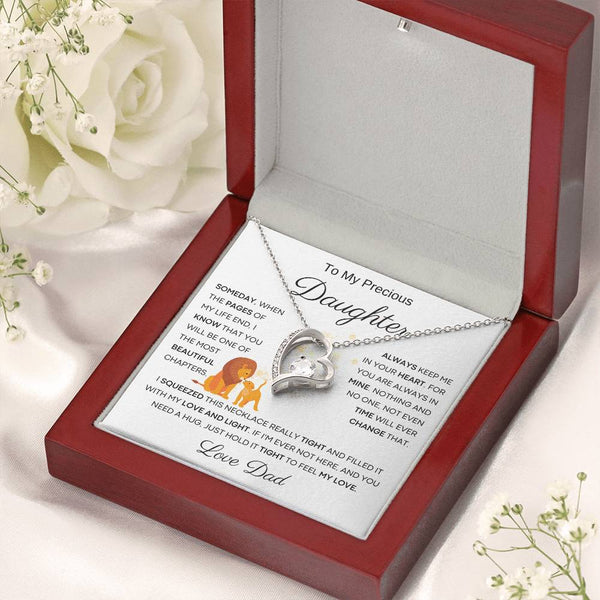[ Few left only ] To My Precious Daughter From Dad - The Most Beautiful Chapters - Lion White