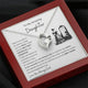 (Only A Few Left) To My Amazing Daughter - Forever Love Necklace