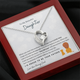 (Forever Love Necklace) To My Beautiful Daughter, I'm Proud To Be Your Father