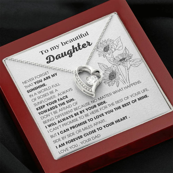 [ Only A Few Left ] To My Beautiful Daughter, YOU ARE MY SUNSHINE - KEEP YOUR FACE TOWARDS THE SUN
