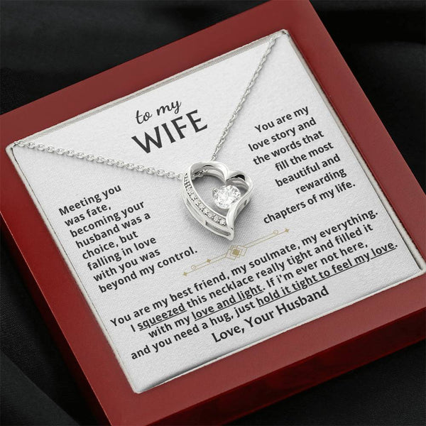 [ Forever Love ] To My Wife - When You Need A Hug , Hold This Close To Feel My Love