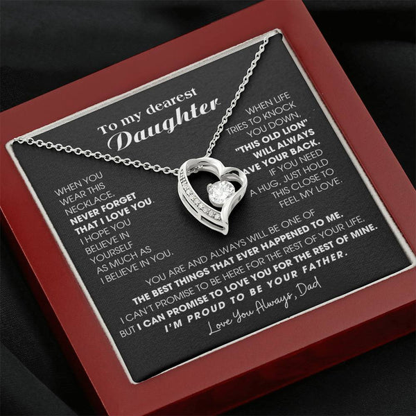 [Almost Sold Out] To My Dearest Daughter , If you need a hug, just hold this close to feel my love