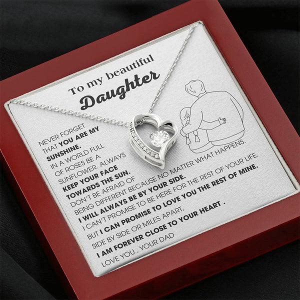 [Few left only] To My Beautiful Daughter, YOU ARE MY SUNSHINE - KEEP YOUR FACE TOWARDS THE SUN