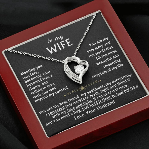 [Few left only] To My Wife - When You Need A Hug , Hold This Close To Feel My Love