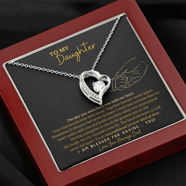 [Only a few left] To My Daughter - The day you were born you stole my heart