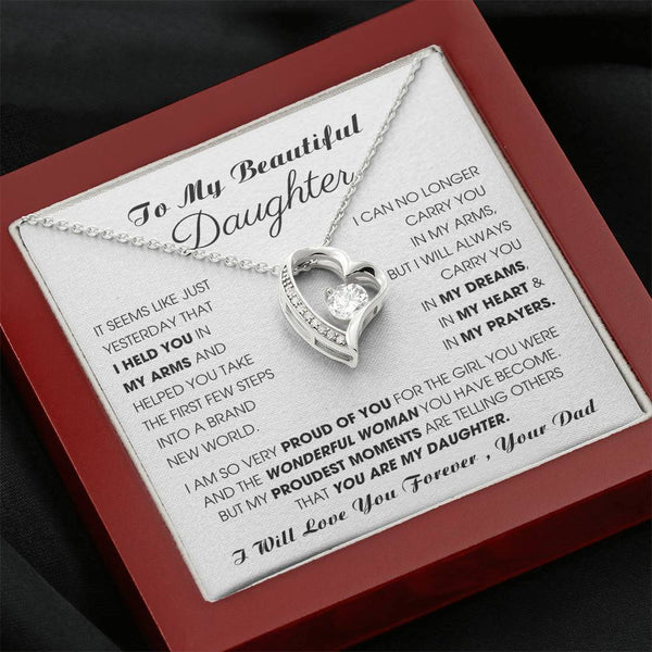 To My Beautiful Daughter, I will always carry you in my DREAMS, in my HEART & in my PRAYERS [ Forever Love ]