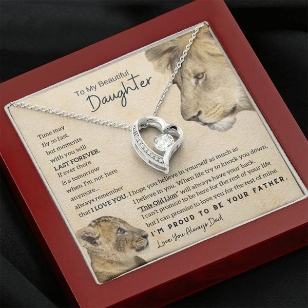 [Only a few left] To My Beautiful Daughter - Moments With You Will Last Forever