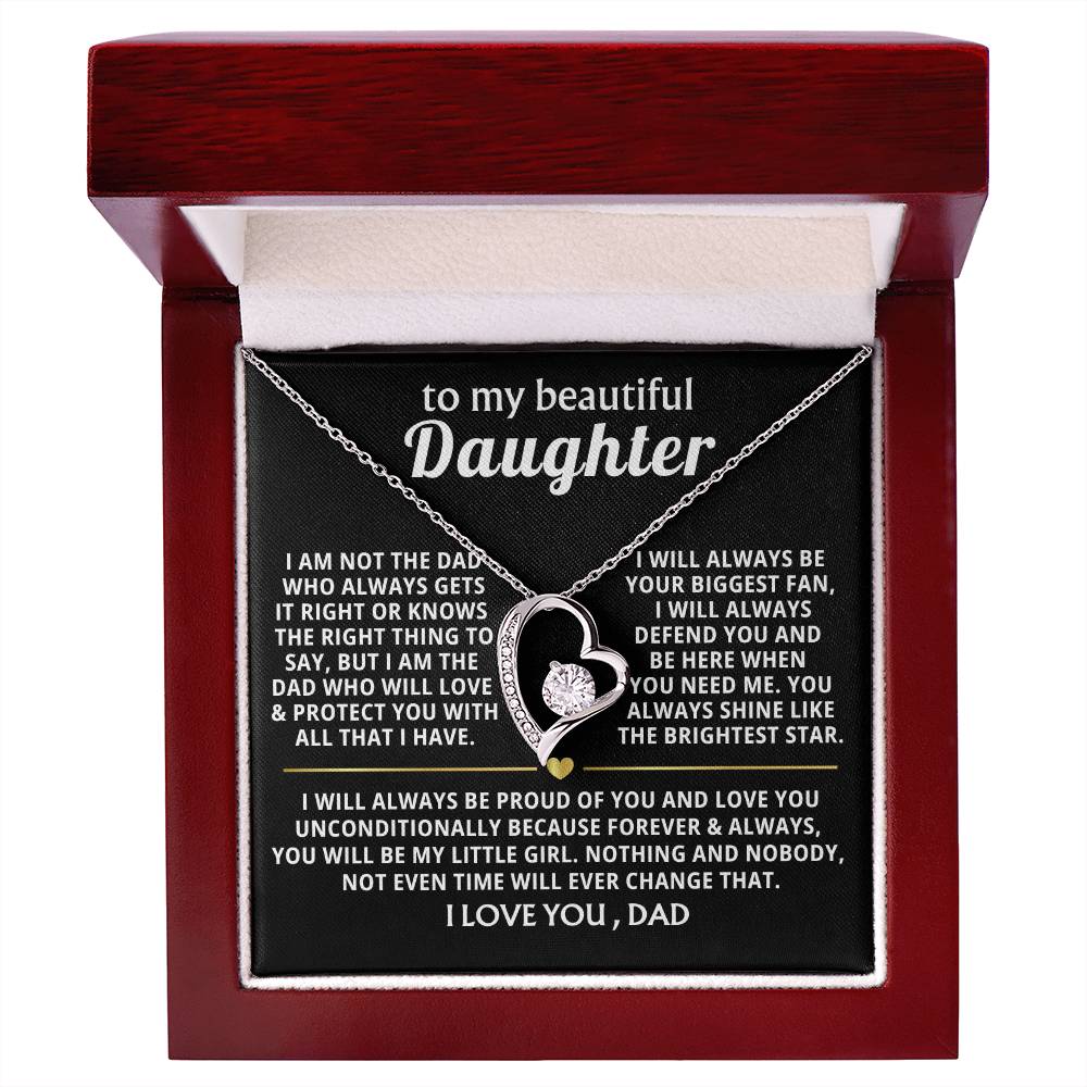 To My Daughter - Love Dad - Biggest Fan