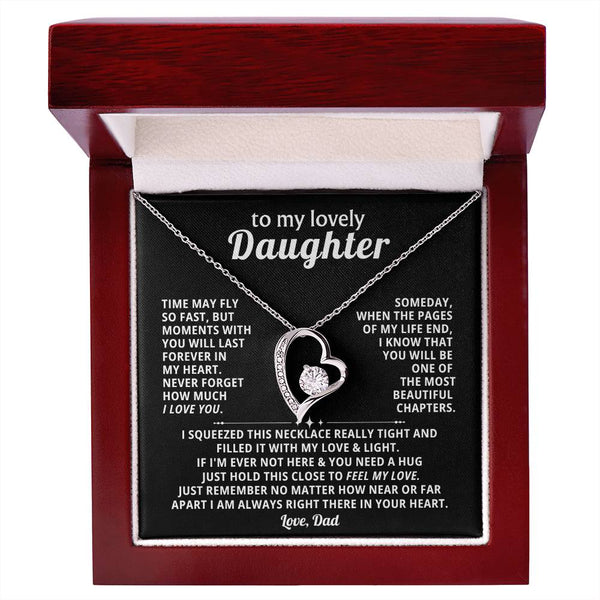 TO MY LOVELY DAUGHTER, Moments with you will last forever in my heart