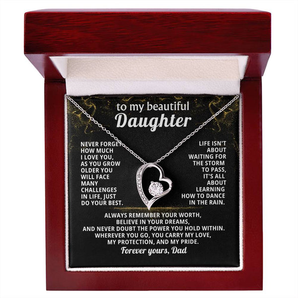 TO MY BEAUTIFUL DAUGHTER, Always remember your worth