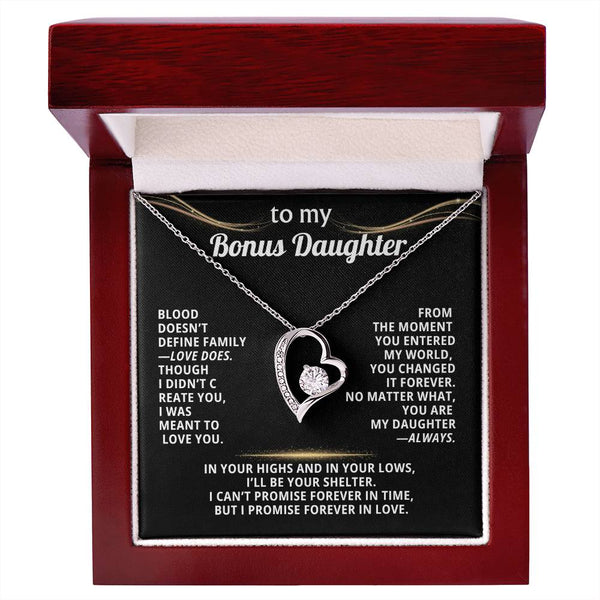 To My Bonus Daughter, Blood doesn’t define family—love does