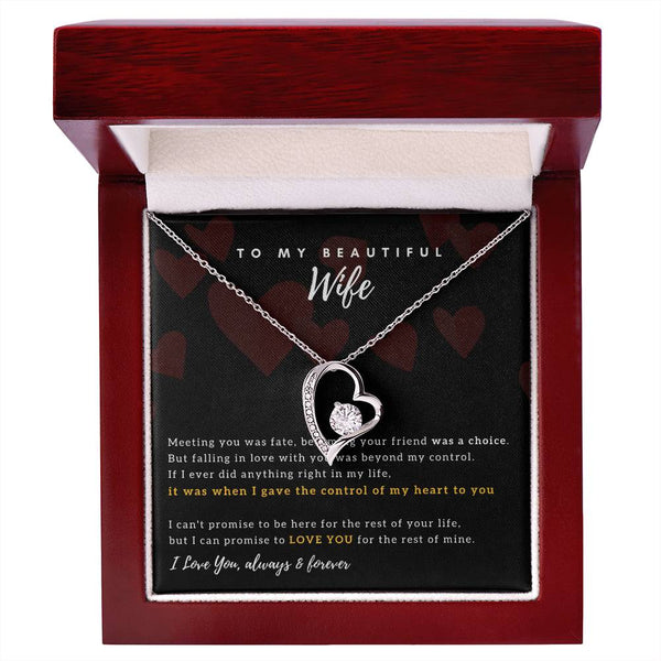 Gift For Wife, Wife Birthday Gift, Anniversary Gift For Wife, Wife Necklace , Destiny Love