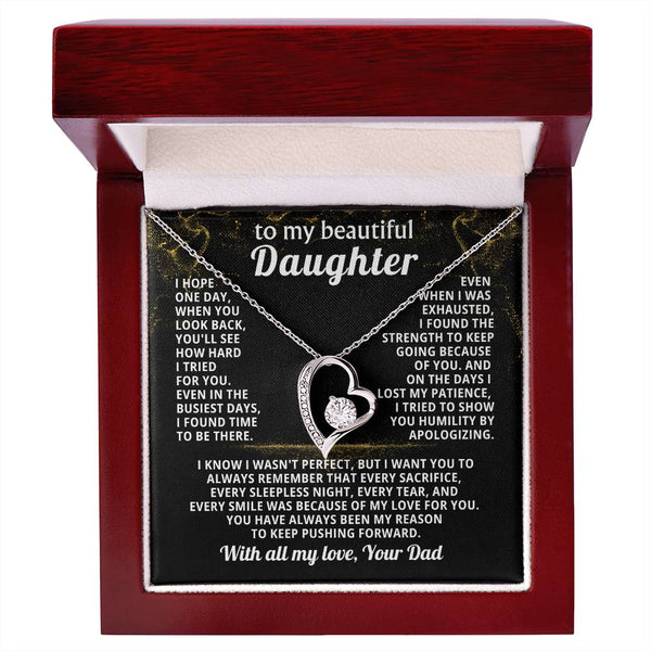 TO MY BEAUTIFUL DAUGHTER, I tried to show you humility by apologizing ( Almost Gone )
