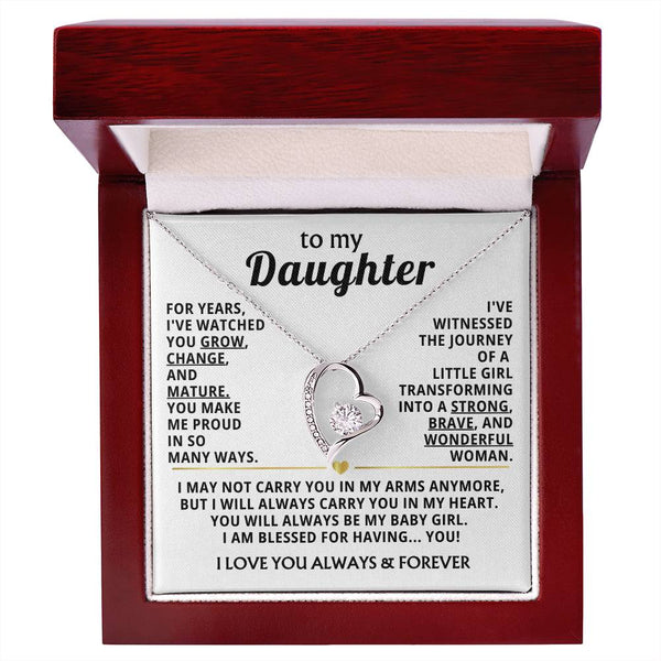 TO MY DAUGHTER - You grow, change, and mature