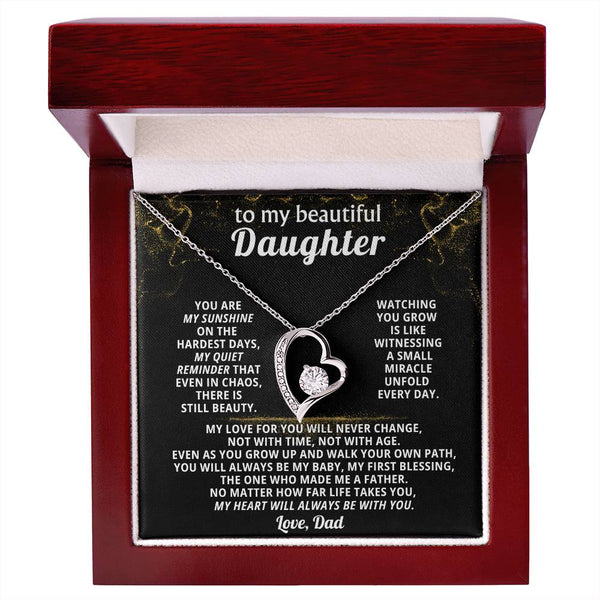 TO MY BEAUTIFUL DAUGHTER, You are my quiet reminder that even in chaos