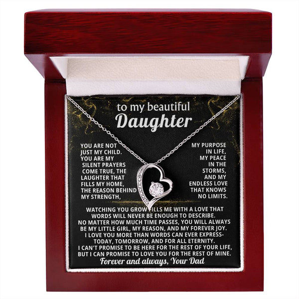 TO MY BEAUTIFUL DAUGHTER, You are my silent prayers come true