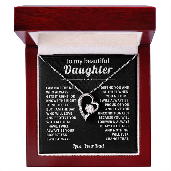 To my beautiful Daughter - I will always be proud of you