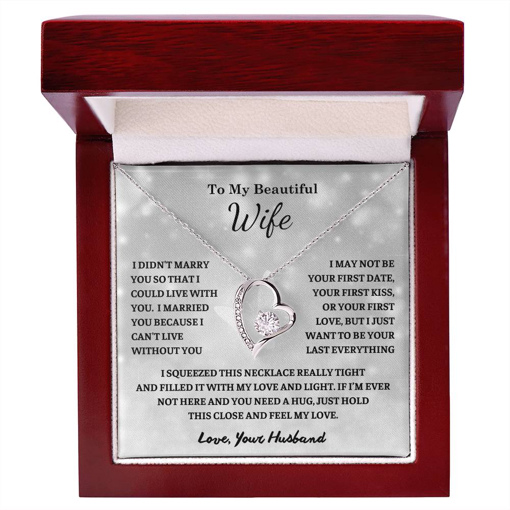 Gift For Wife, To My Wife , Meaningful gift Melt Her Heart for Wife, Anniversary Gift For Wife, Wife Necklace, Women Gift