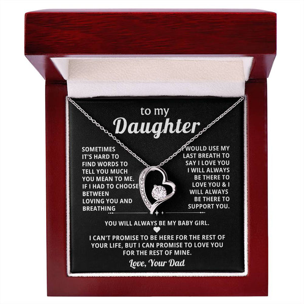 To My Daughter, I WILL ALWAYS BE THERE TO SUPPORT YOU
