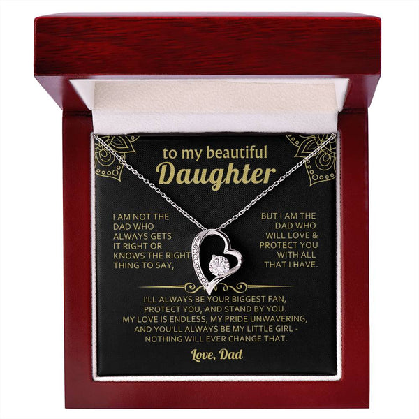 TO MY BEAUTIFUL DAUGHTER - My love is endless, my pride unwavering
