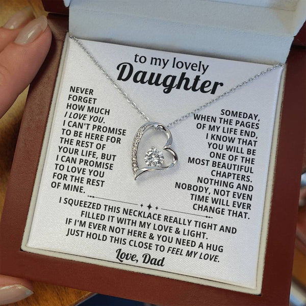 TO MY LOVELY DAUGHTER, NEVER FORGET HOW MUCH I LOVE YOU  (Almost Gone)