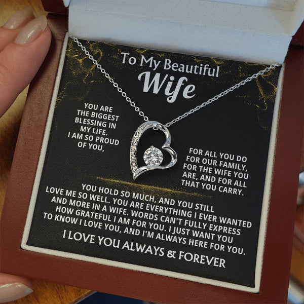 To My Beautiful Wife, You are the biggest blessing in my life