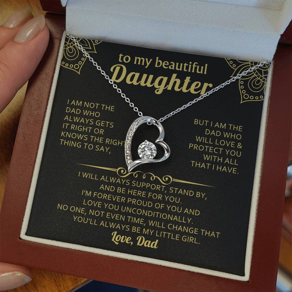 TO MY BEAUTIFUL DAUGHTER - I will always support, stand by, and be here for you