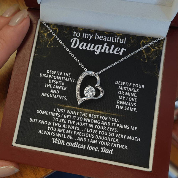 TO MY BEAUTIFUL DAUGHTER, I JUST WANT THE BEST FOR YOU