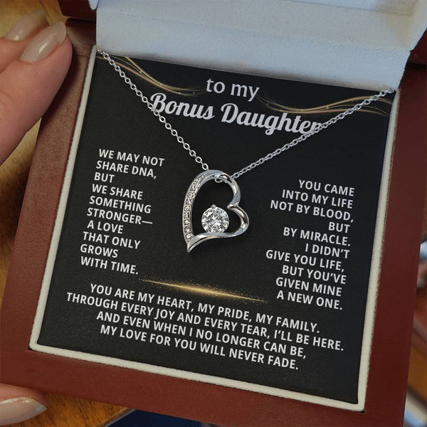 To My Bonus Daughter, We may not share DNA, but we share something stronger