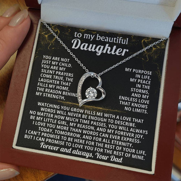 TO MY BEAUTIFUL DAUGHTER, You are my silent prayers come true