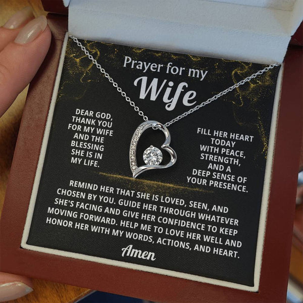 Prayer for my wife - Fill her heart today with peace