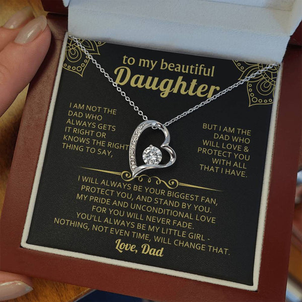TO MY BEAUTIFUL DAUGHTER -  I will always be your biggest fan, protect you
