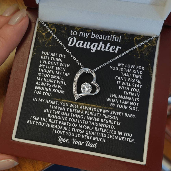 TO MY BEAUTIFUL DAUGHTER, You are the best thing I've done with my life.