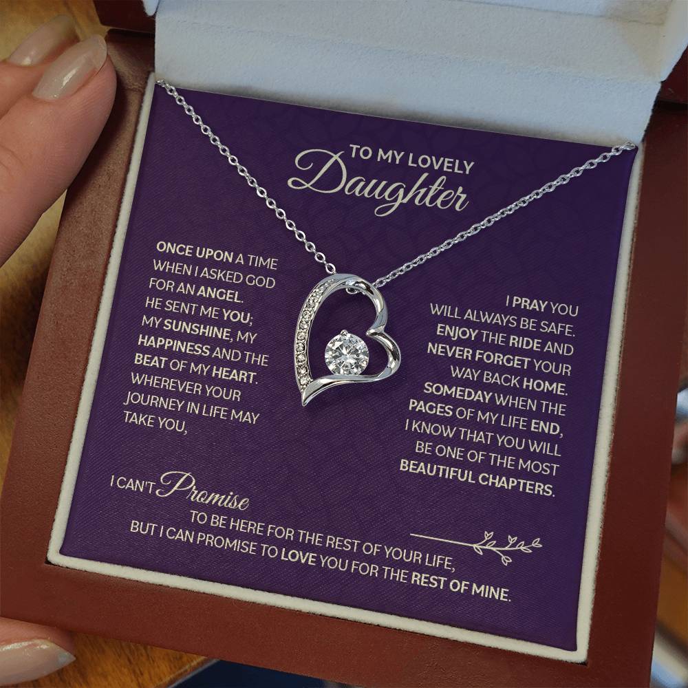 TO MY LOVELY DAUGHTER,  I PRAY YOU WILL ALWAYS BE SAFE.