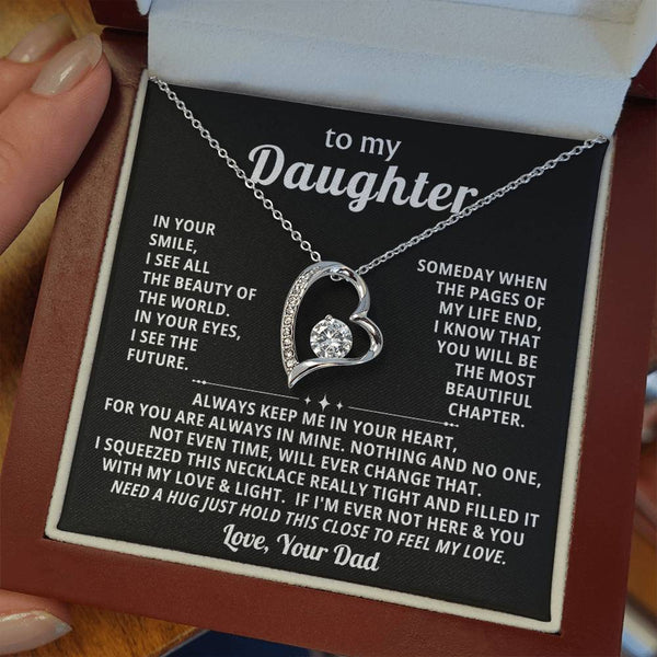 To My Daughter, I see all the beauty of the world