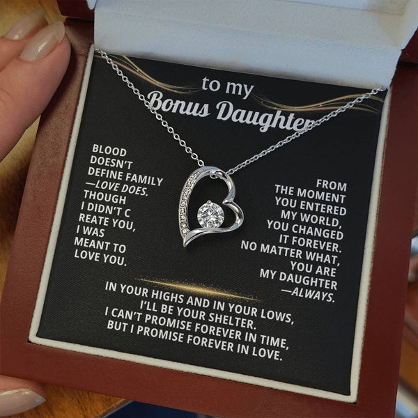 To My Bonus Daughter, Blood doesn’t define family—love does